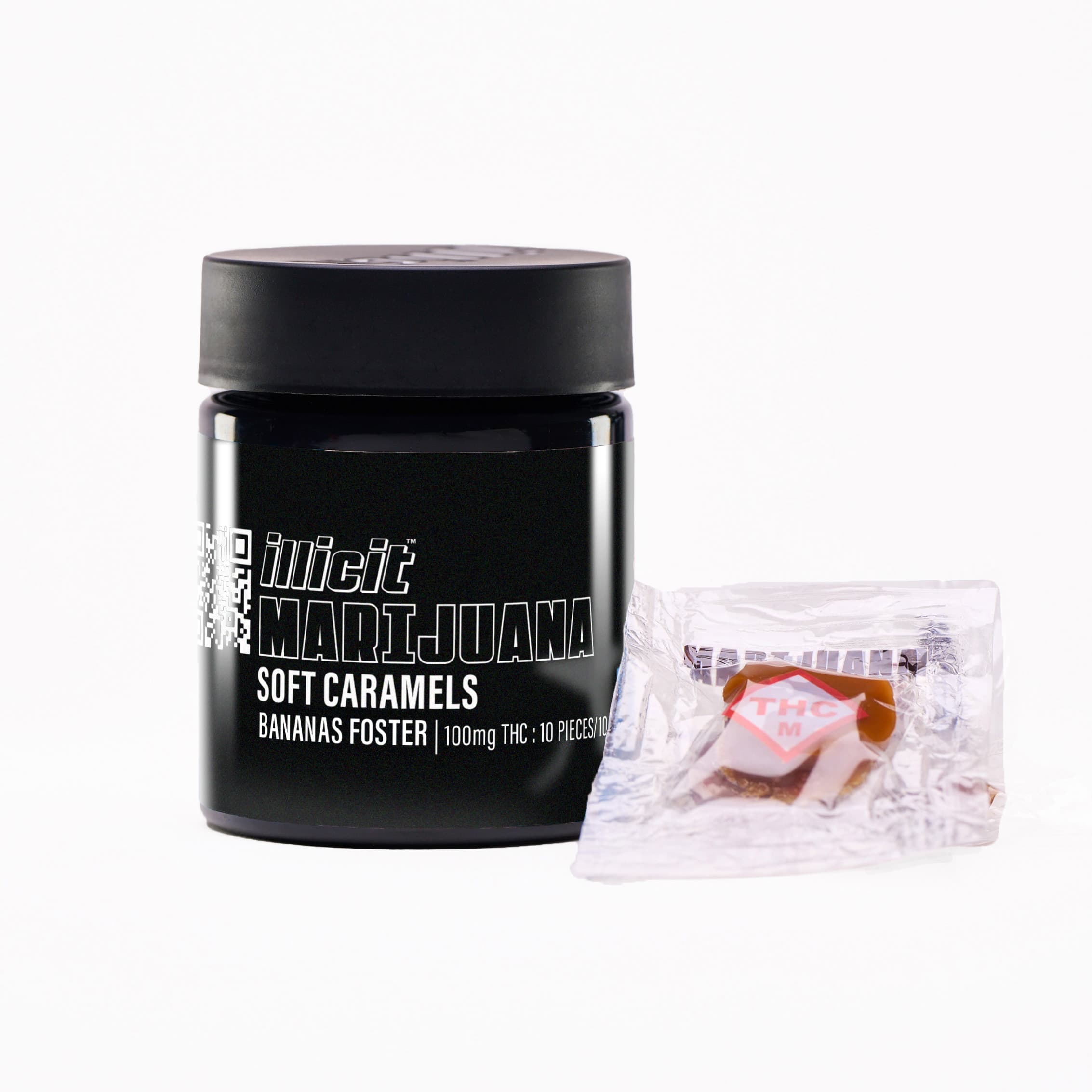 ILLICIT Bananas Foster | Soft Caramels | 100mg (10pcs)