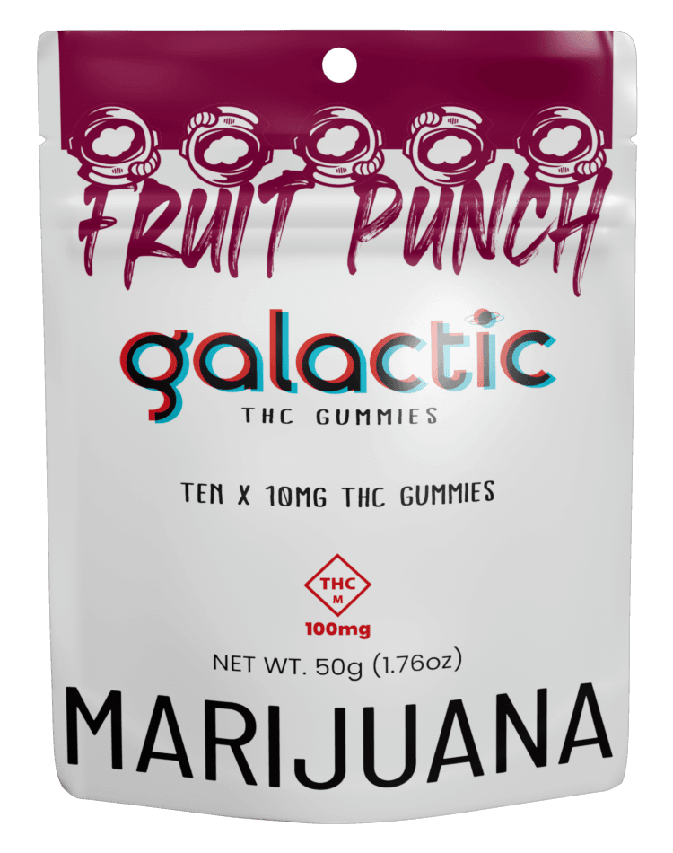 Galactic Fruit Punch | Gummies | 100mg (10pcs)