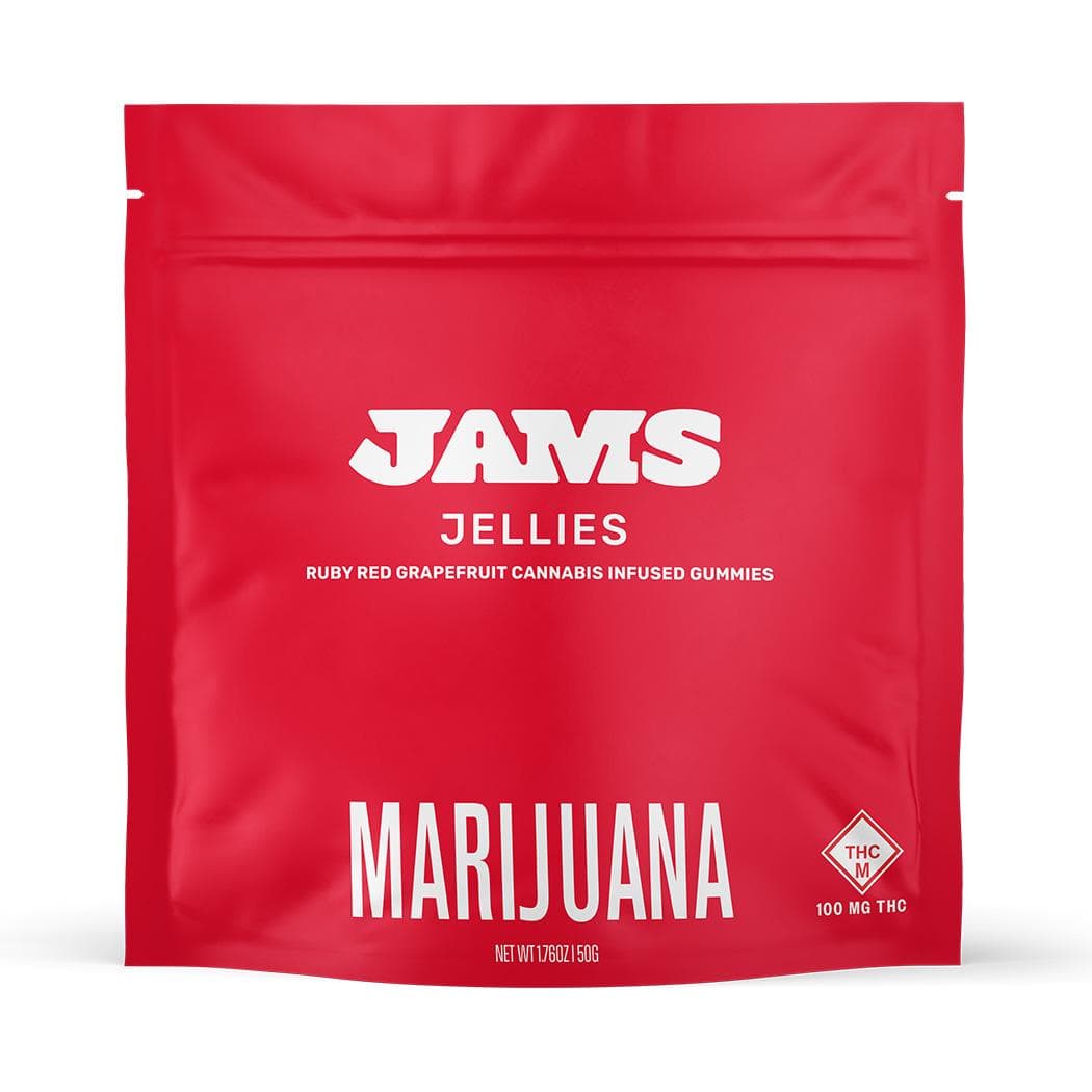 JAMS Ruby Red Grapefruit Jellies 10pk | 100mg