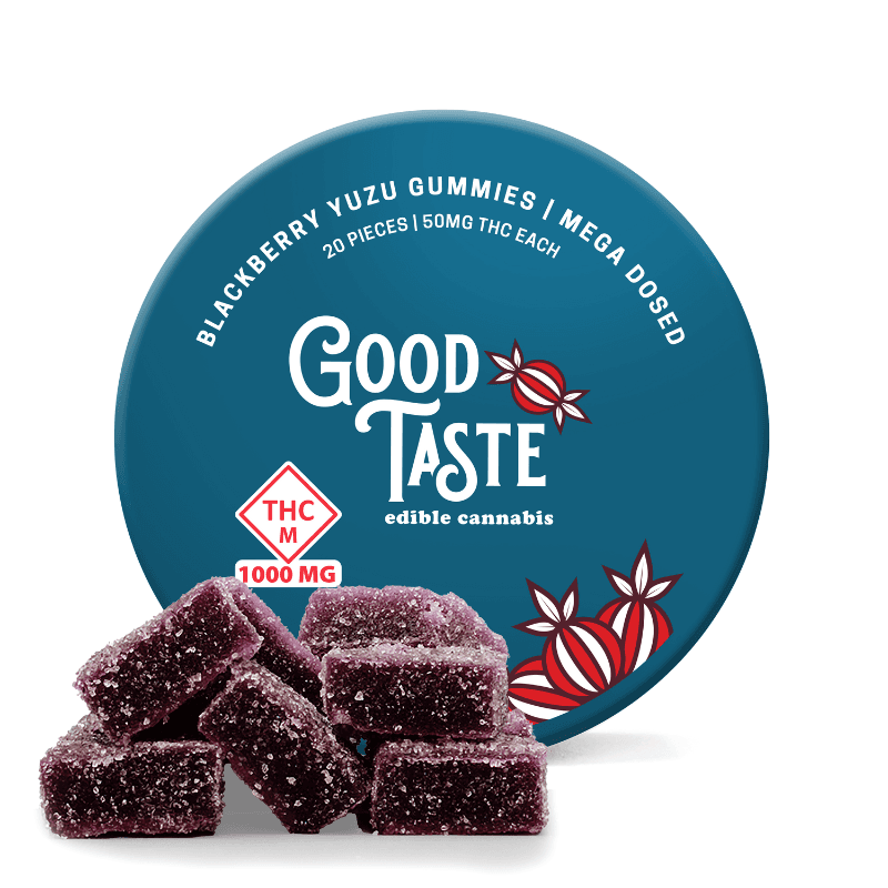 Good Taste Blackberry Yuzu Gummies | 1000mg