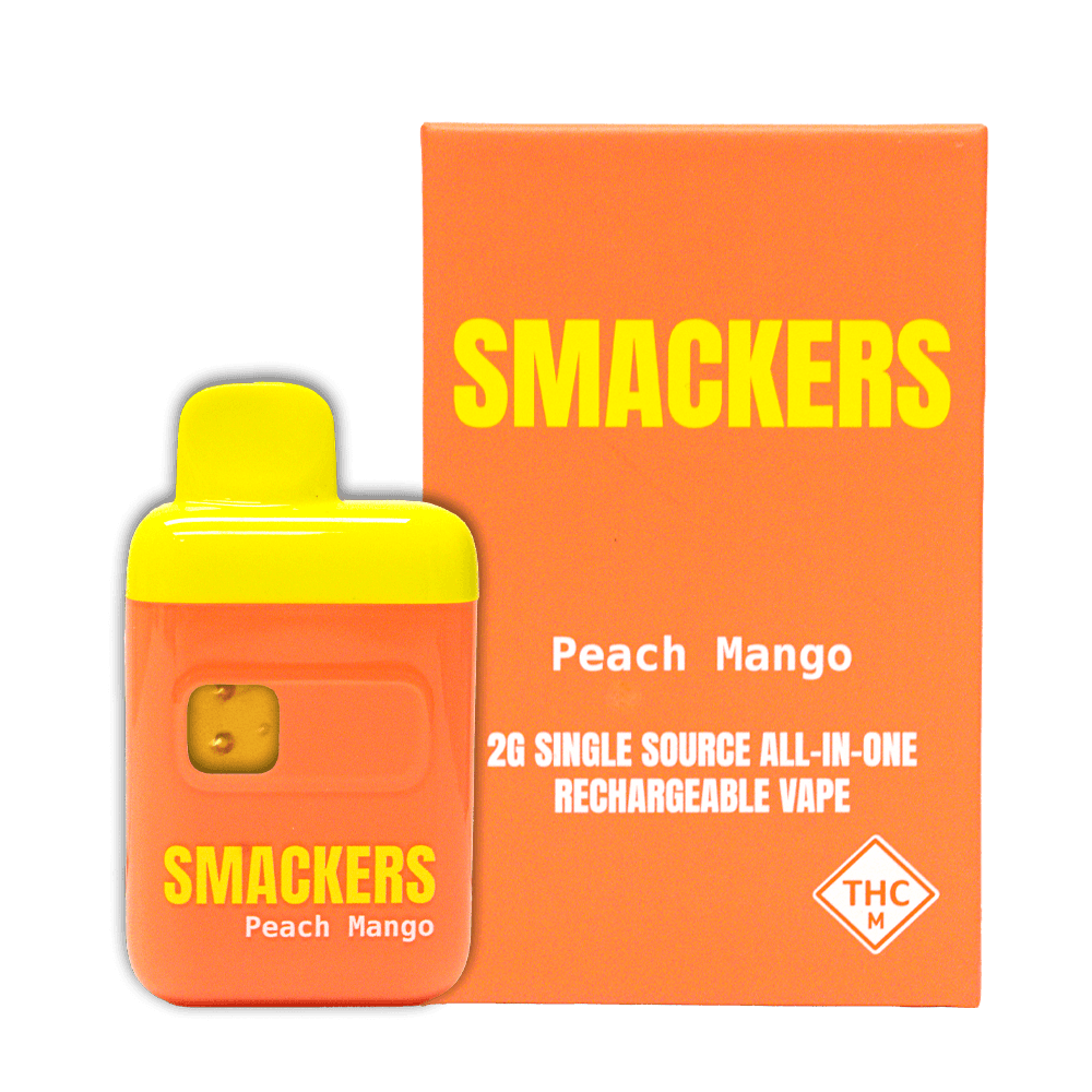 Smackers Peach Mango Distillate Disposable | 2g