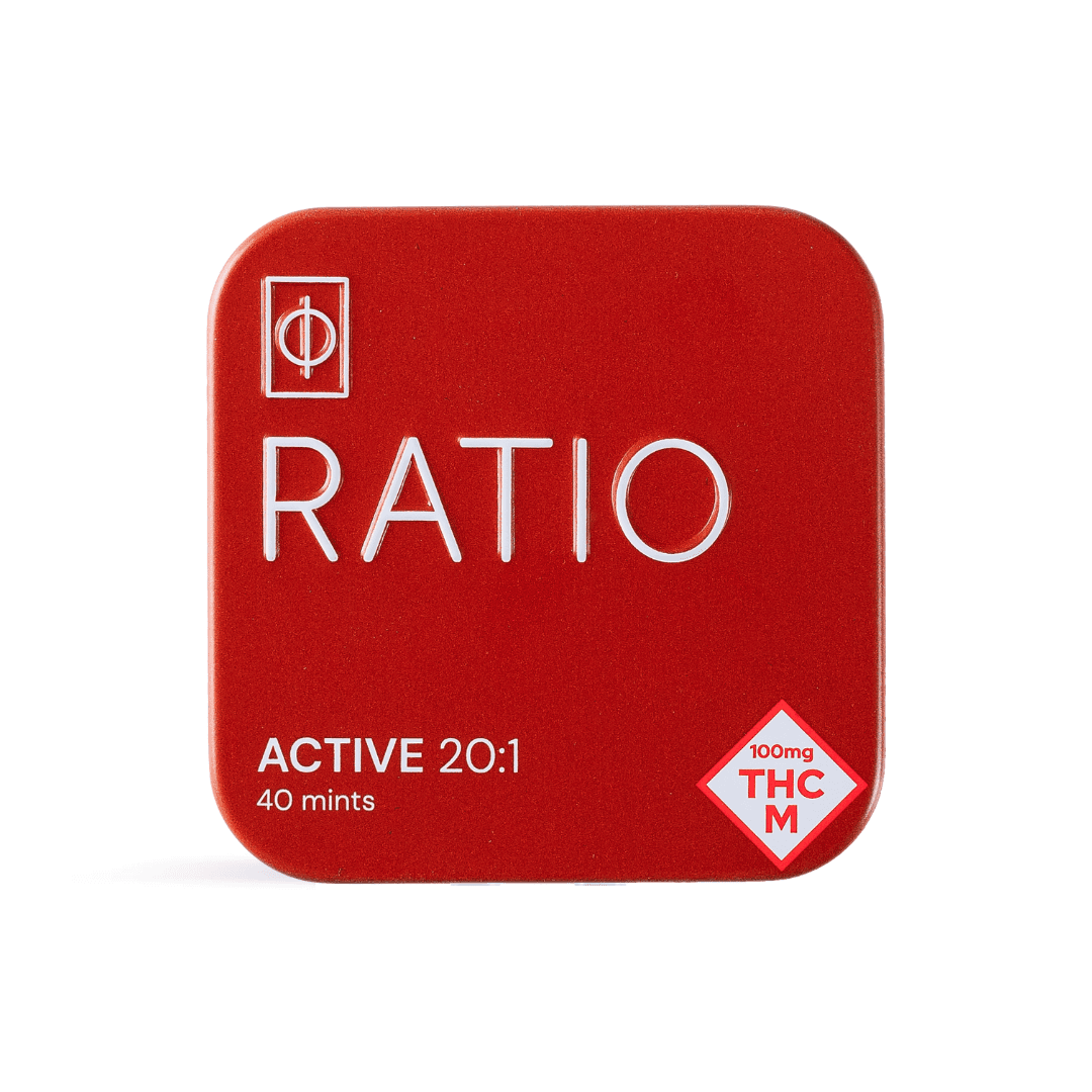 RATIO Active 20:1 Microdose Mints (100mg)