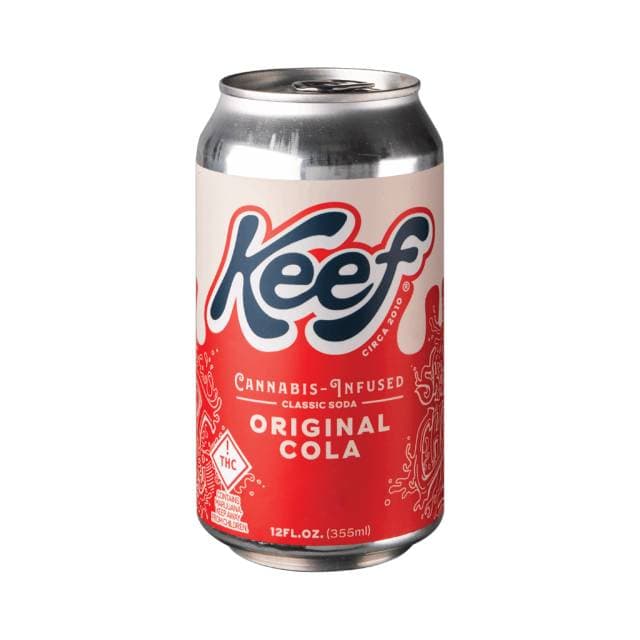 Keef Classic Soda Original Cola | 25mg Beverages