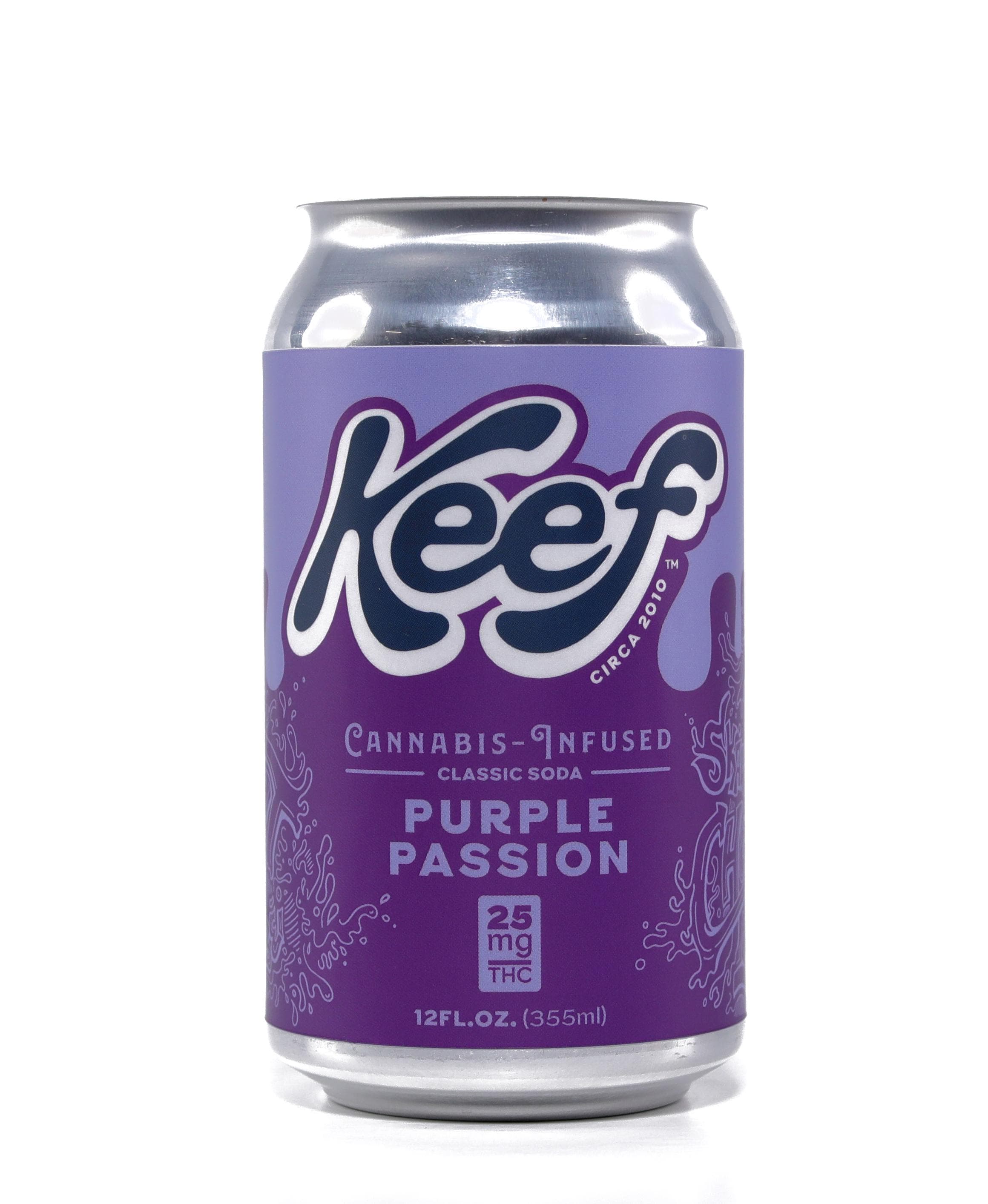 Keef Purple Passion | Infused Soda | 25mg