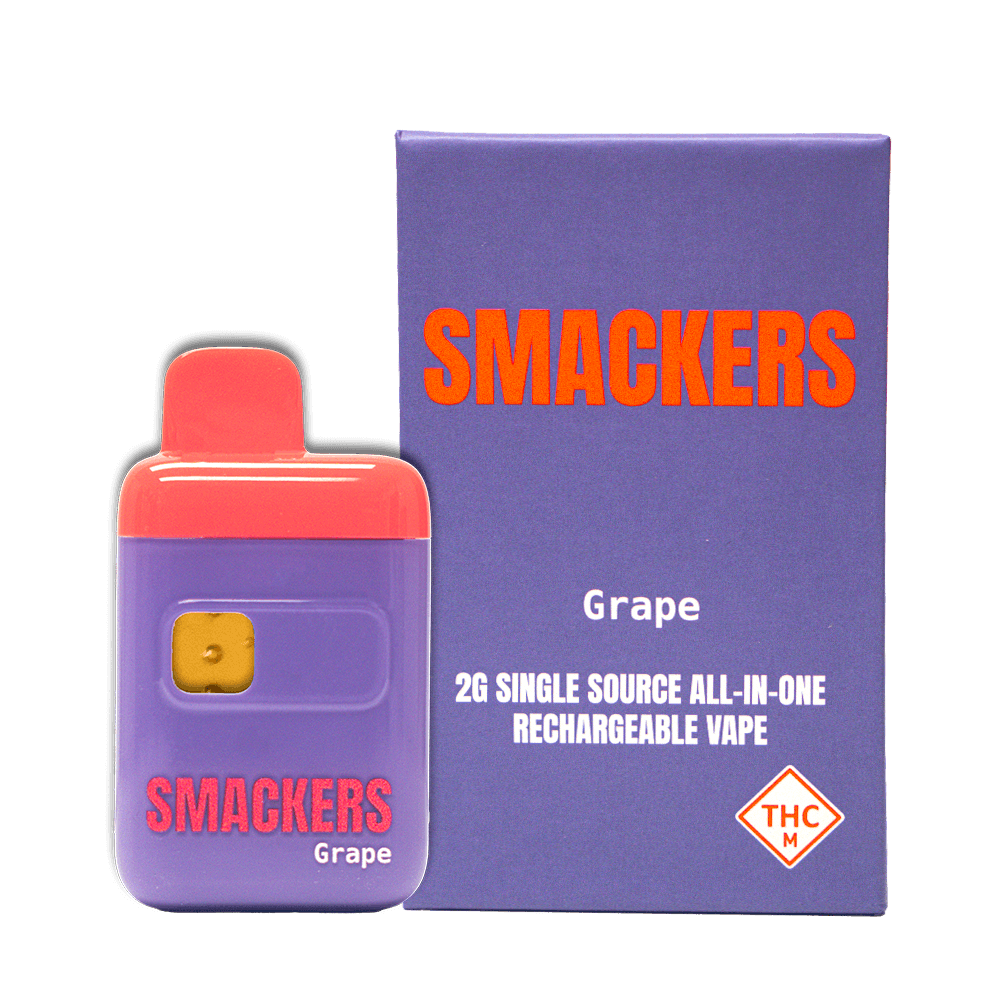 Smackers Grape Distillate Disposable | 2g