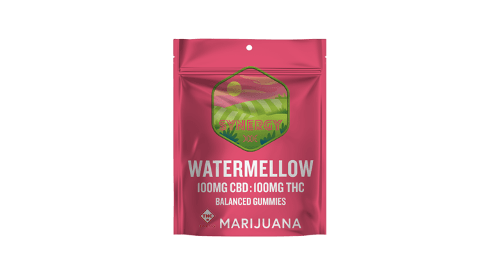 Dixie 1:1 THC:CBD Synergy Watermellow Gummies 10pk