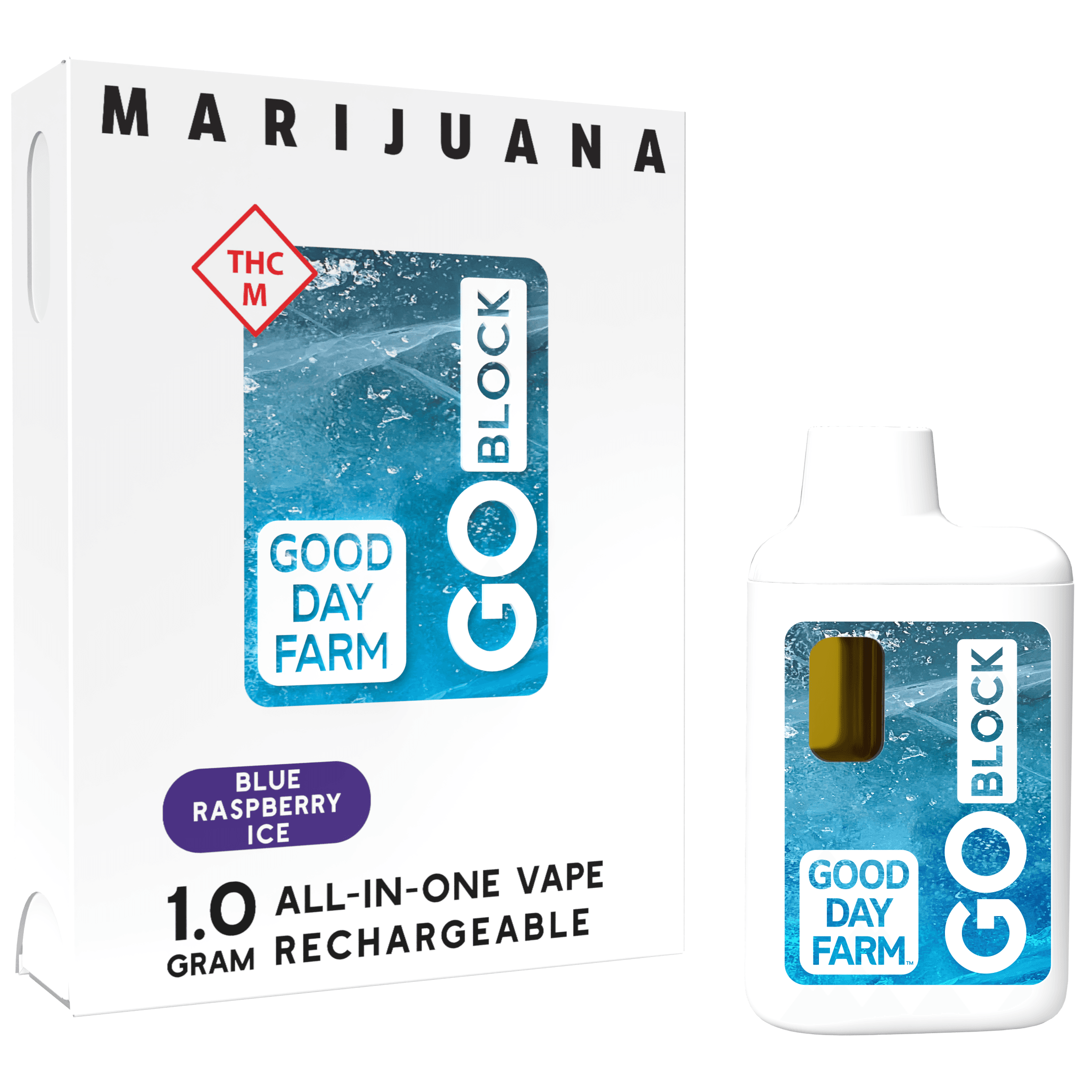 Good Day Farm Blue Raspberry Ice | Go Block