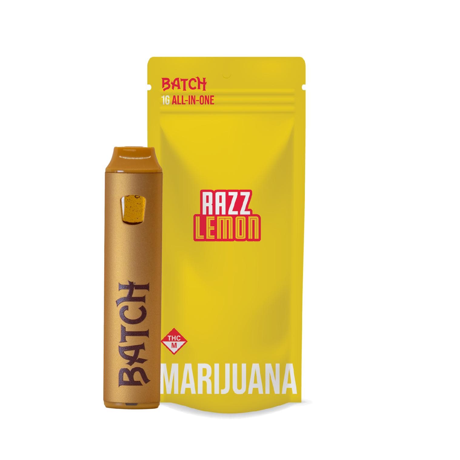 BATCH All-In-One Vape | Razzlemon 1g