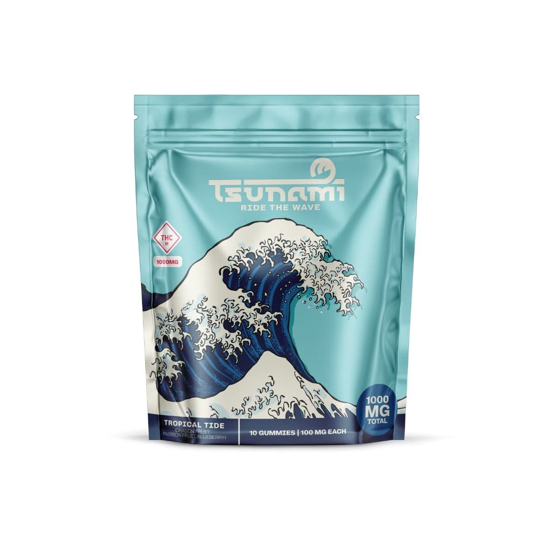 Tsunami Canna Tsunami Gummies | Tropical Tide | 1000mg | 10pk