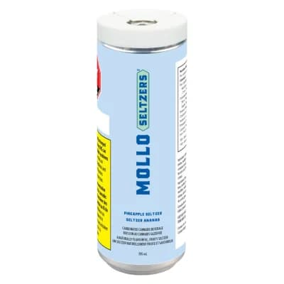 Mollo Mollo Pineapple Seltzer 355ml