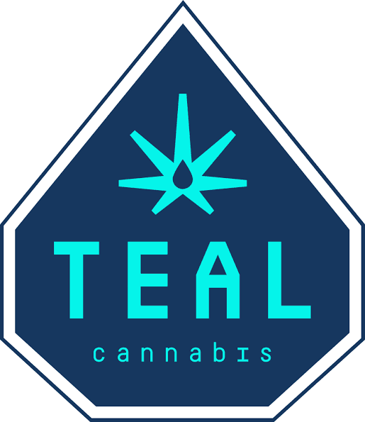 Teal Cannabis Rainbow Push Pop Live Rosin