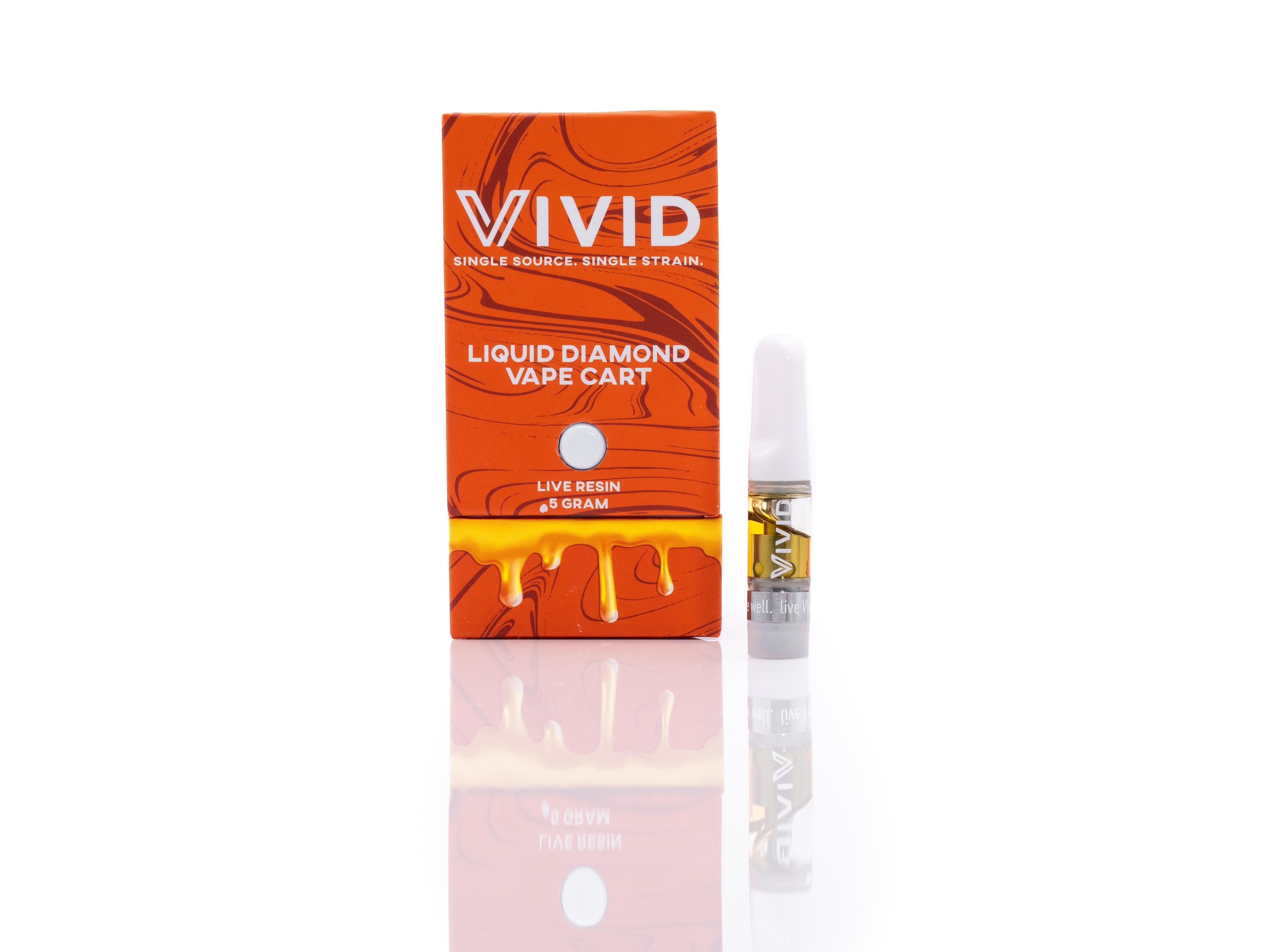 Vivid Caps Frozen Lemons Liquid Diamond Cartridge | 0.5g