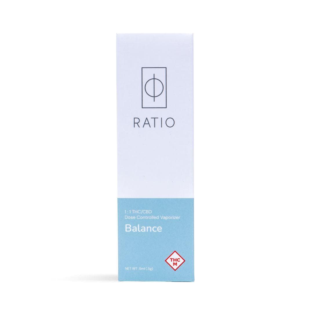 RATIO All-in-One Vape | Balance 1:1 THC/CBD .5g