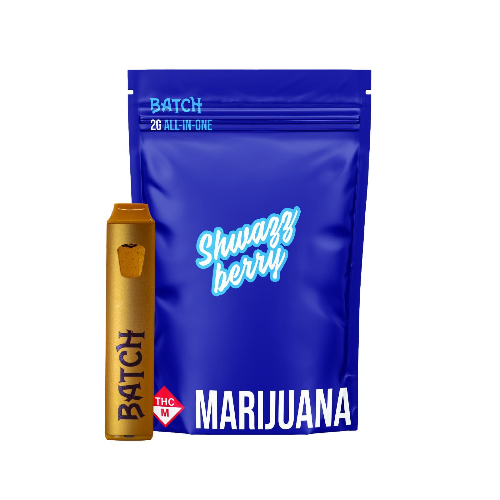 BATCH All-In-One Vape | Shwazzberry 2g