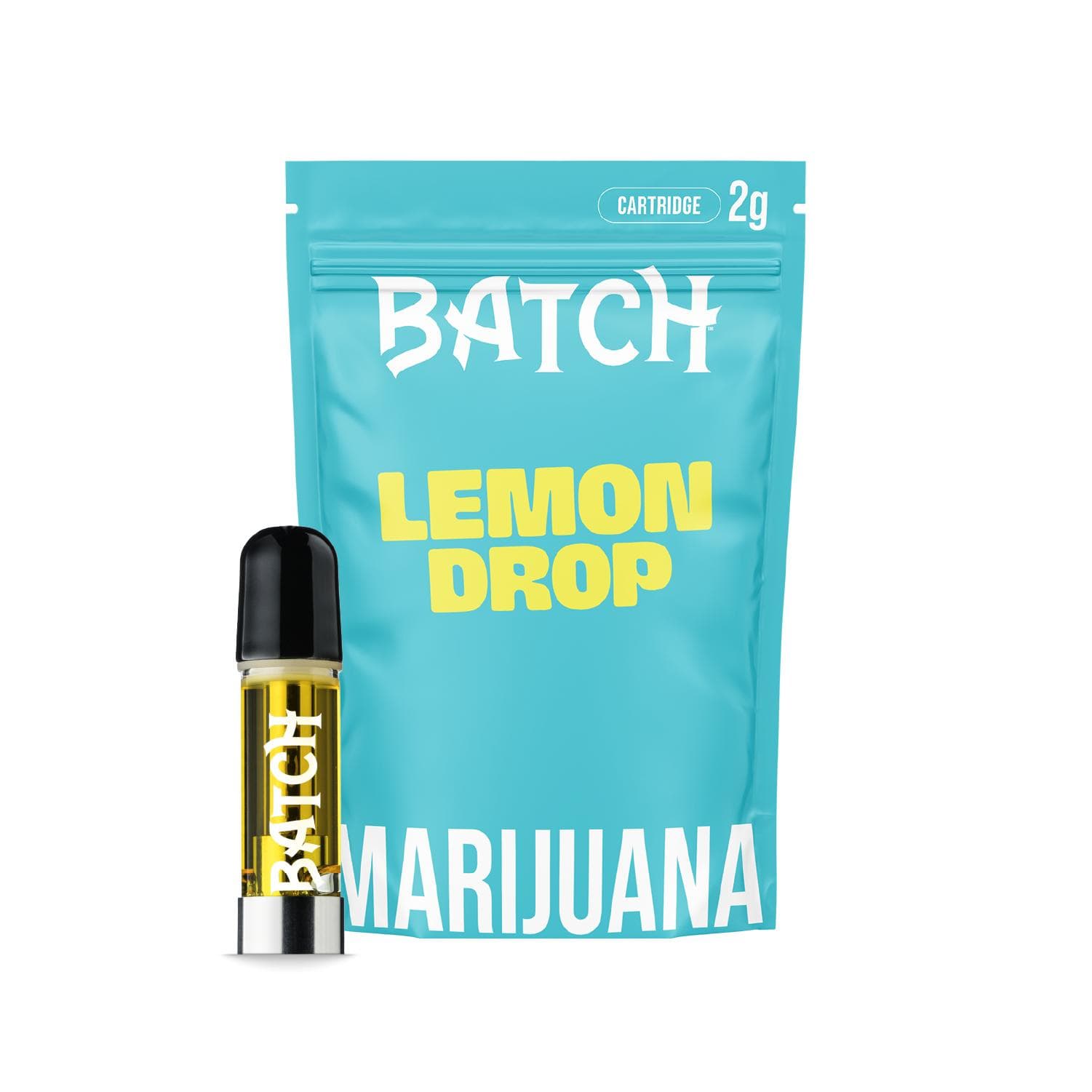 BATCH Distillate Vape | Lemon Drop 2g