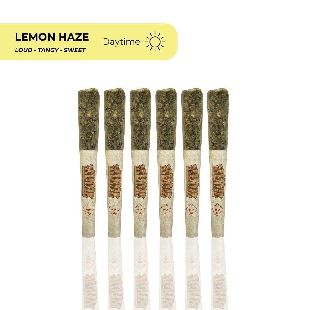 TWAX 0.5g Infused Preroll 6pk [3g] | Lemon Haze