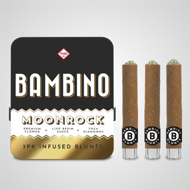 Bambino Moonrock Infused Blunt Pack - MAC - 3pk - Total