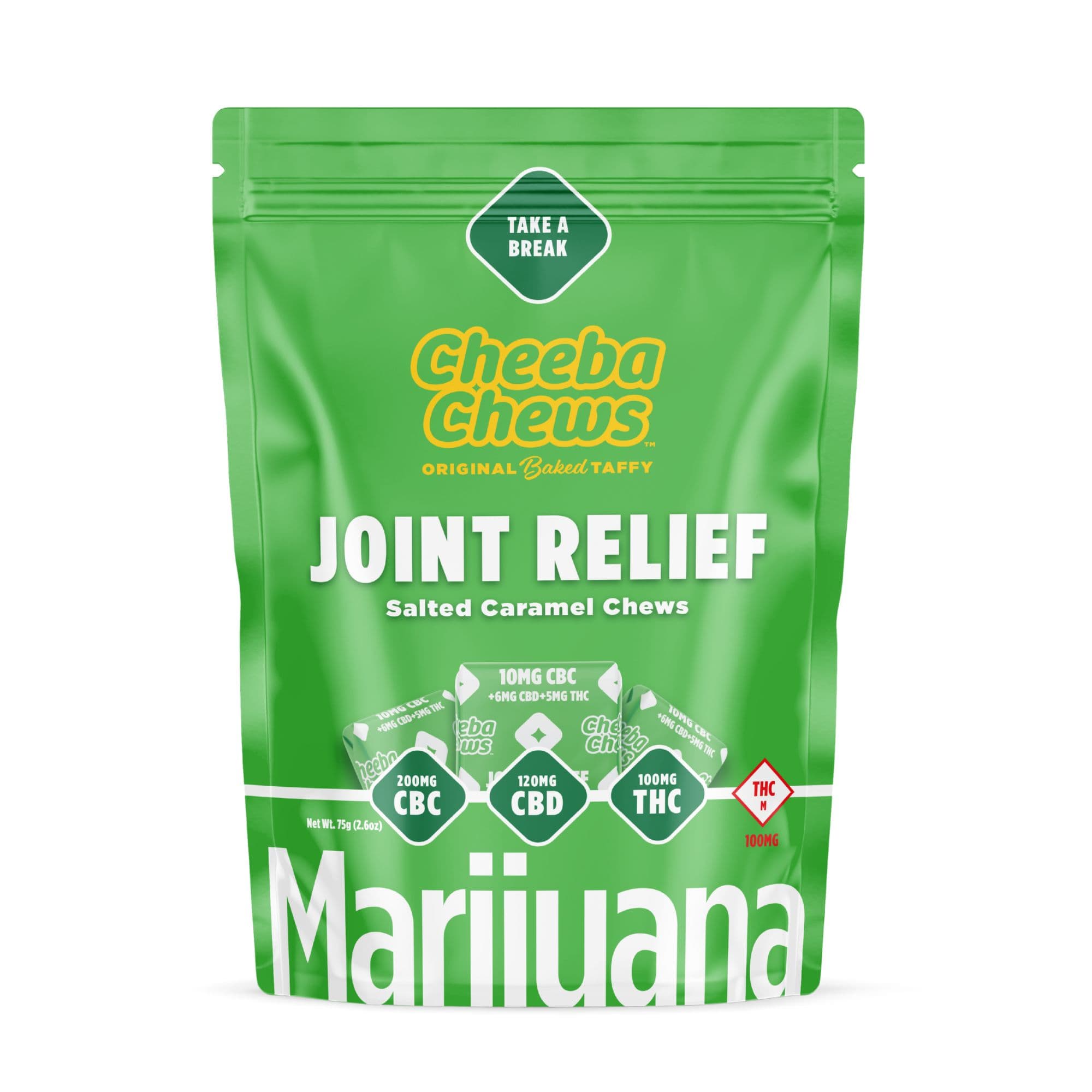 Cheeba Chews® Joint Relief Salted Caramel