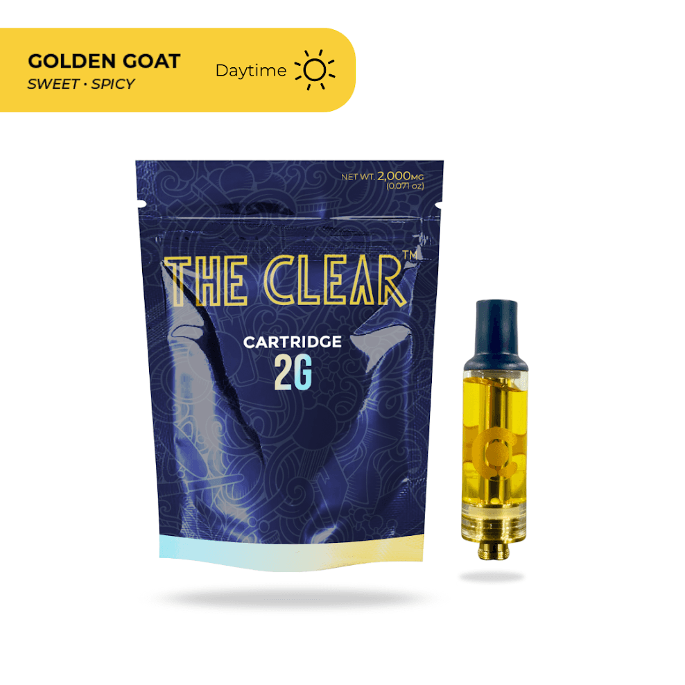 The CLEAR 2g Vape | Golden Goat