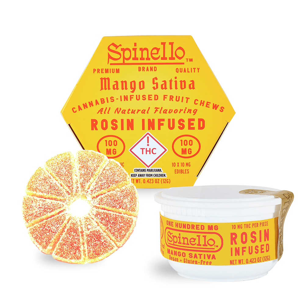 Spinello Fruit Chews | Mango | 100mg