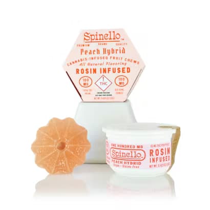Spinello Fruit Chews | Peach | 100mg