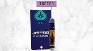 Teal Cannabis Teal: Live Resin Cart (MAC Stomper x Flex Fuel) Vapes