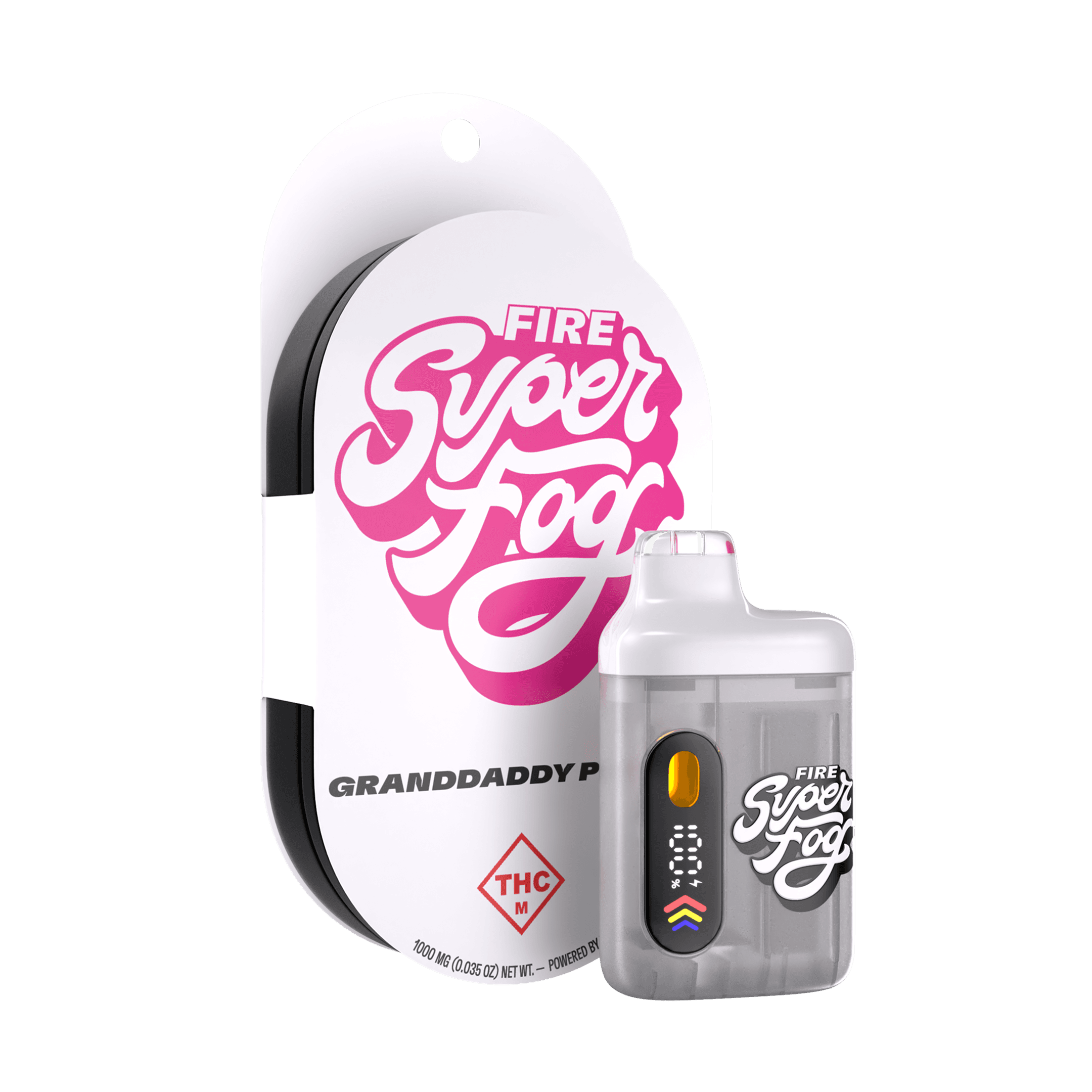 Mfused Fire Super Fog Granddaddy Purple Liquid Diamond Disposable | 2g