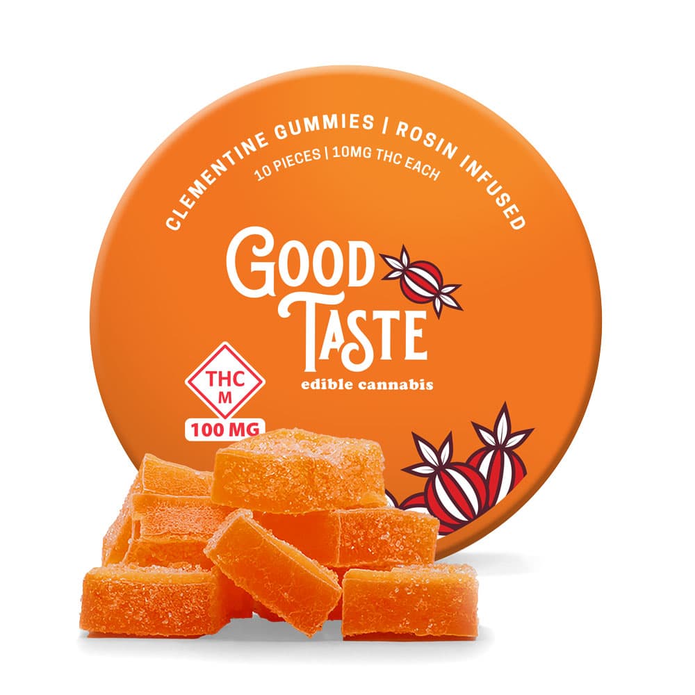 Good Taste Good Taste: 100mg Rosin Gummies (Clementine) 10pc x 10mg