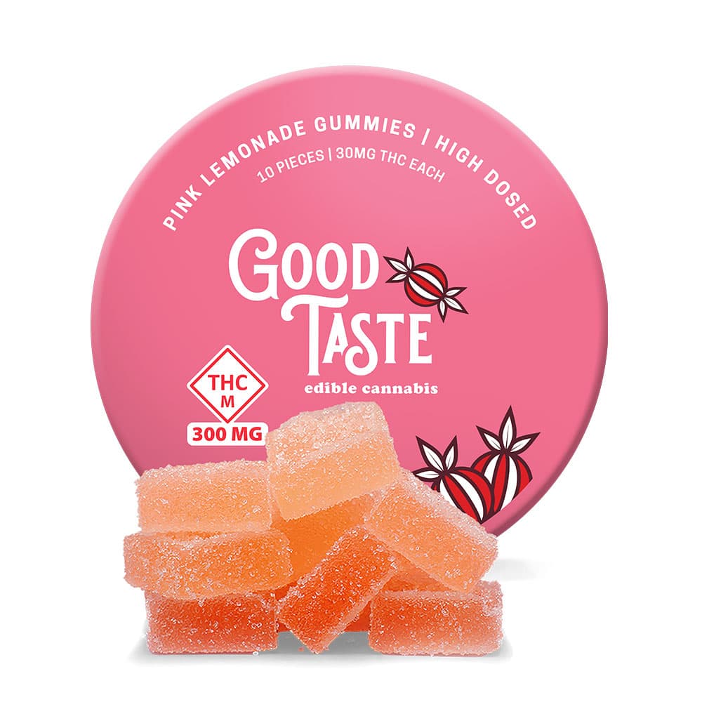 Good Taste PINK LEMONADE || 300MG {10PK} GUMMIES