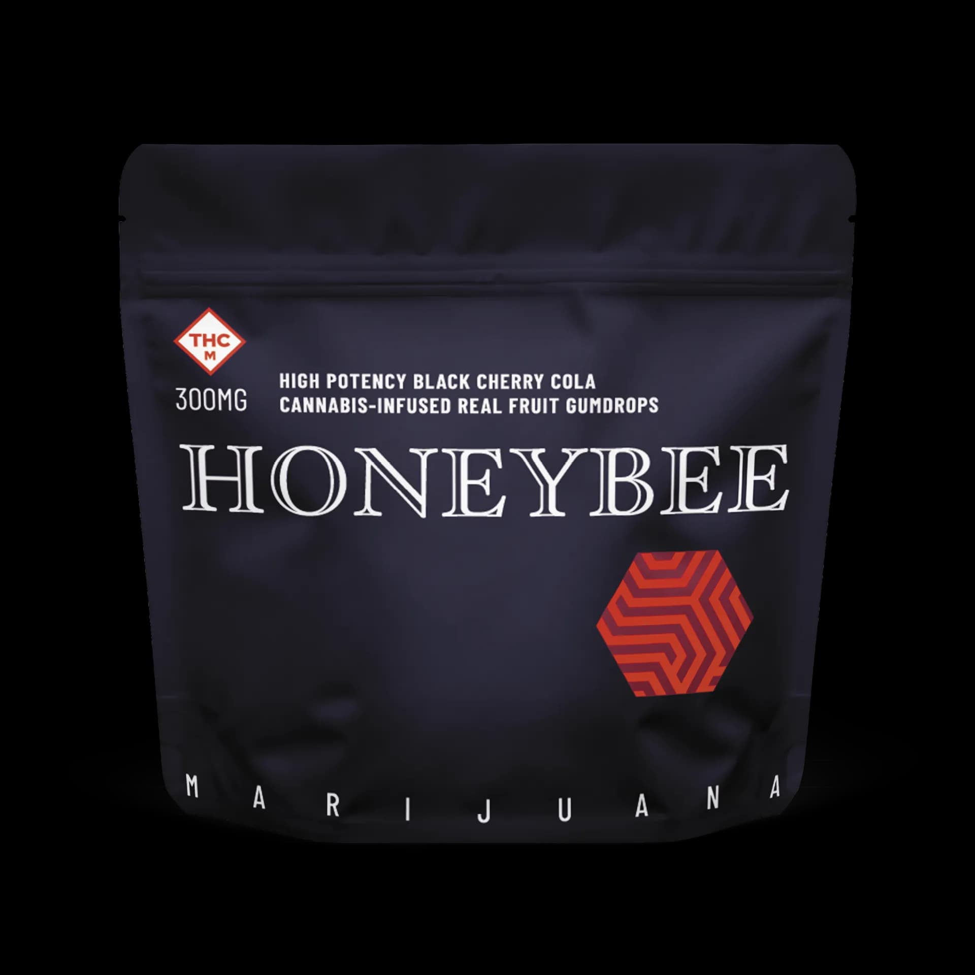 Honeybee Black Cherry Cola | Gumdrops 300mg | 20ct