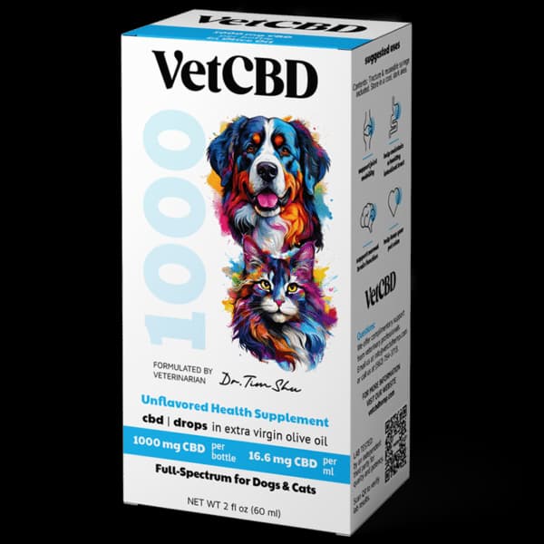 VetCBD CBD Tincture | VetCBD 1000mg
