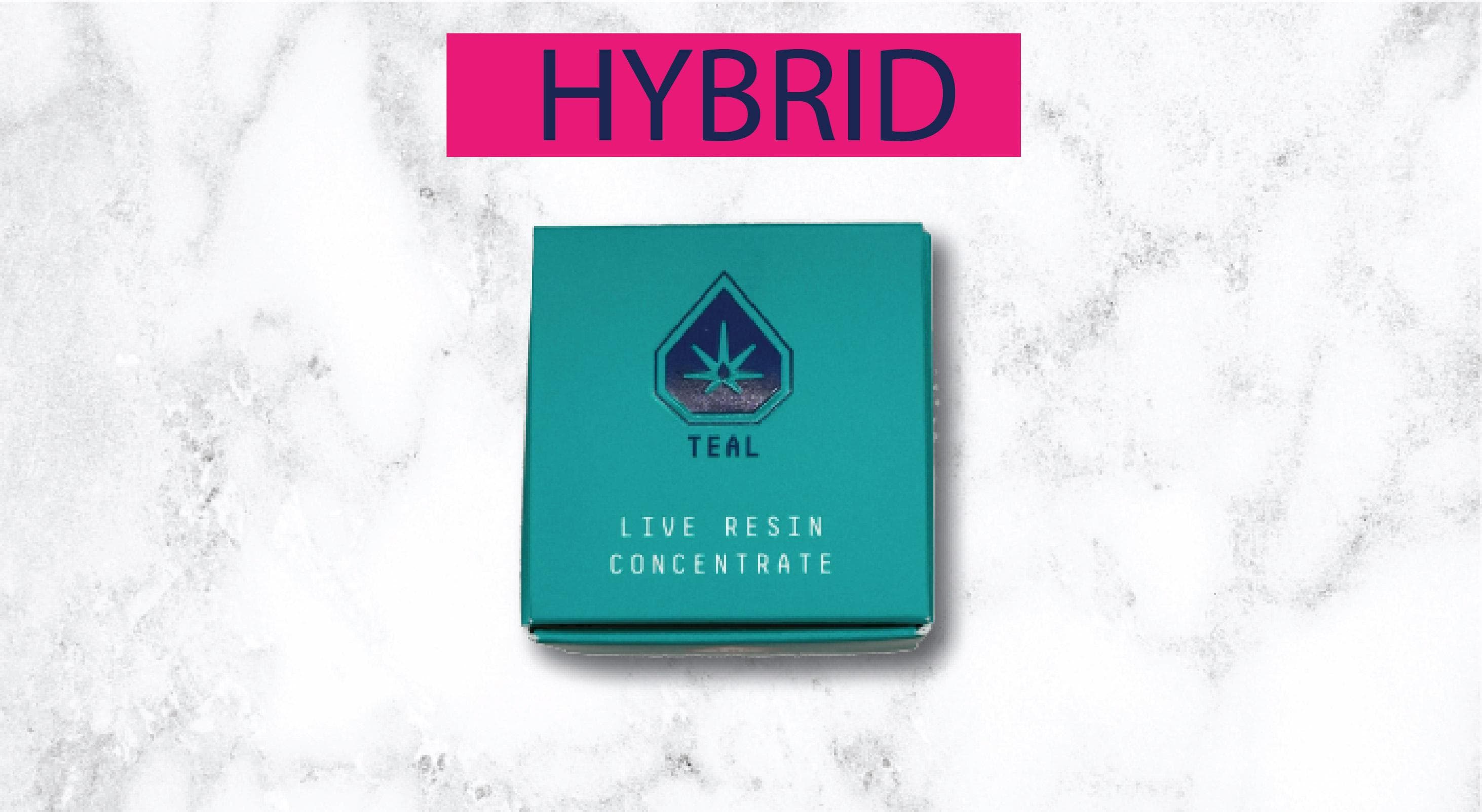Teal Cannabis CHEM GEM LIVE BADDER