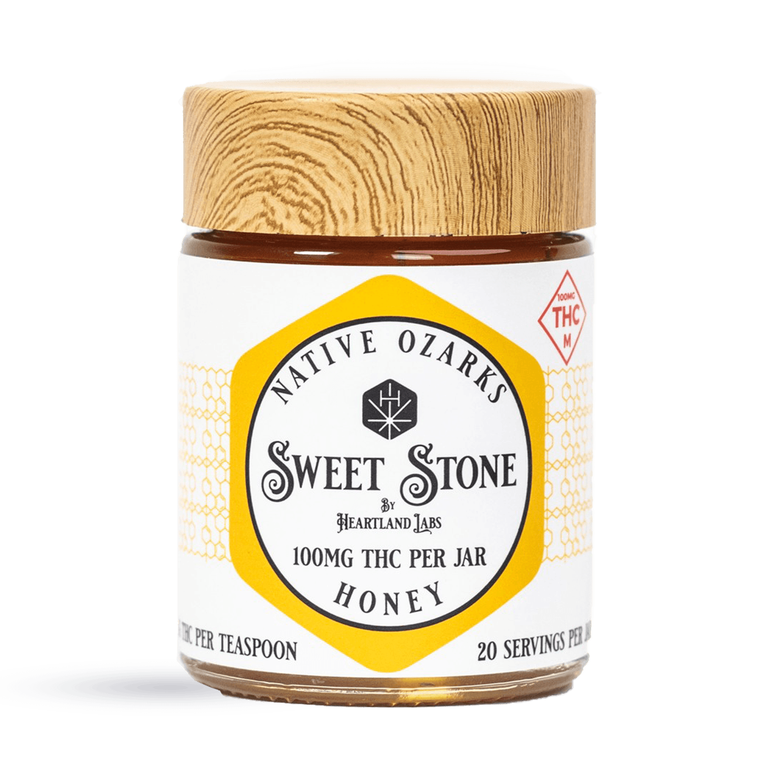 Sweet Stone Native Ozarks Infused Honey | 100mg