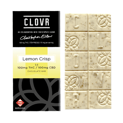 CLOVR Clovr-Chocolate Bar-Lemon Crisp--100mg