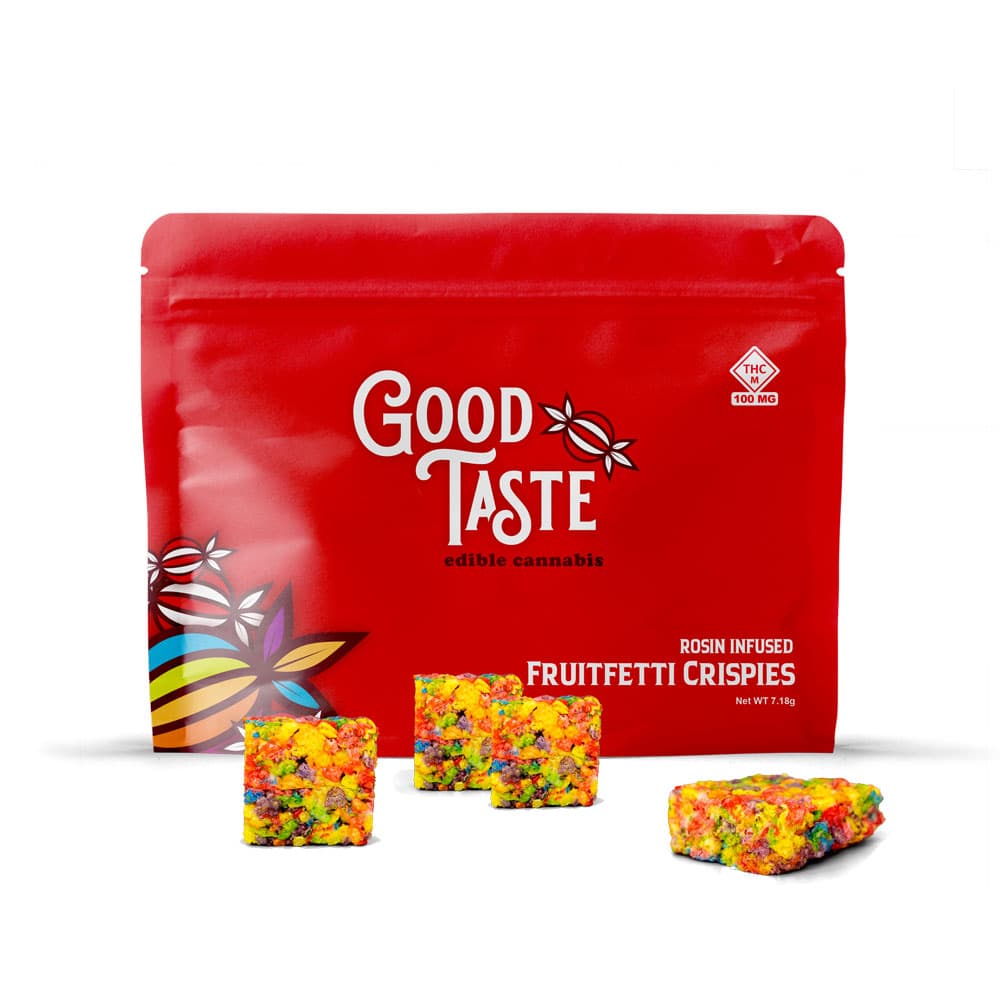 Good Taste Fruitfetti Live Rosin Crispy 100mg