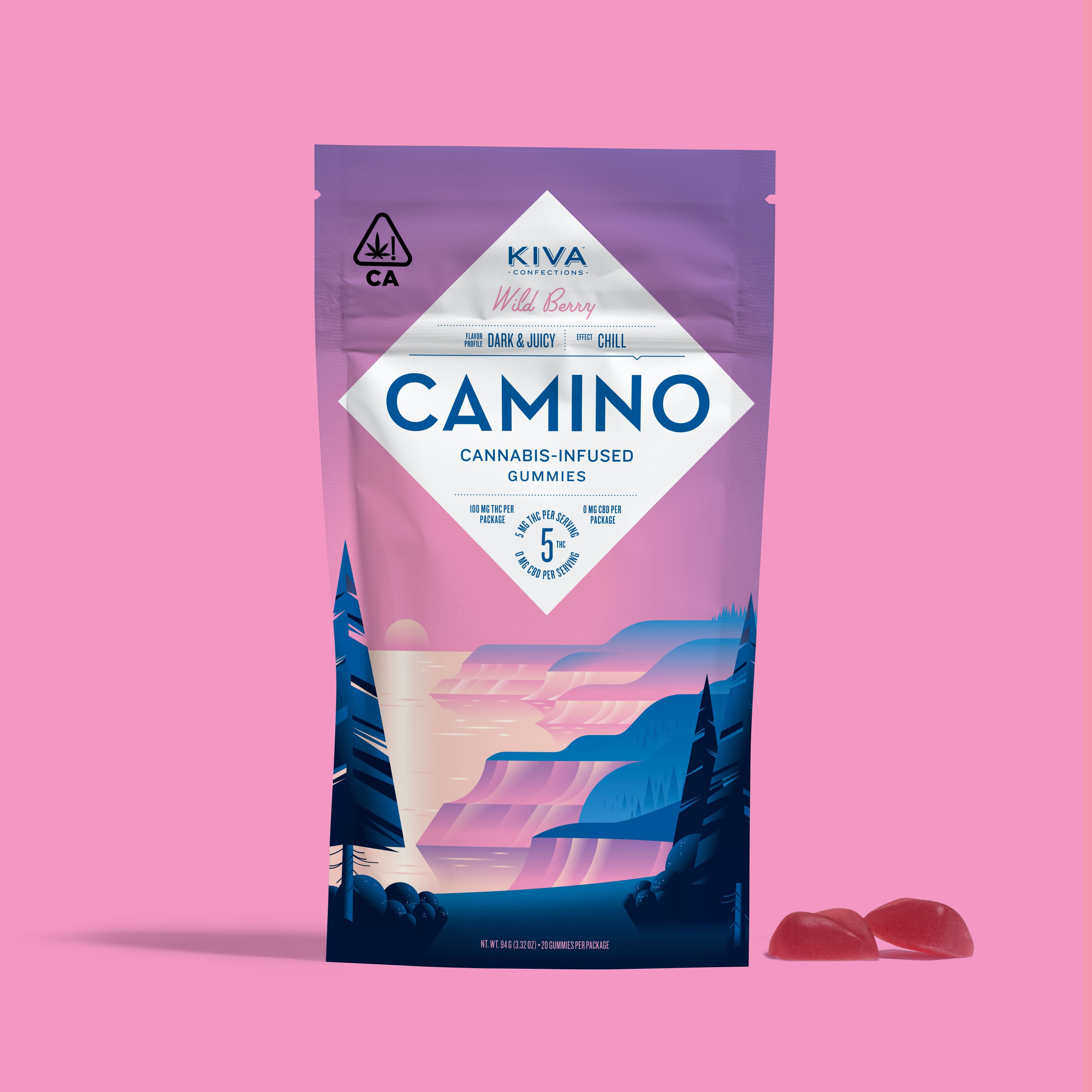 Kiva Wild Berry Gummies