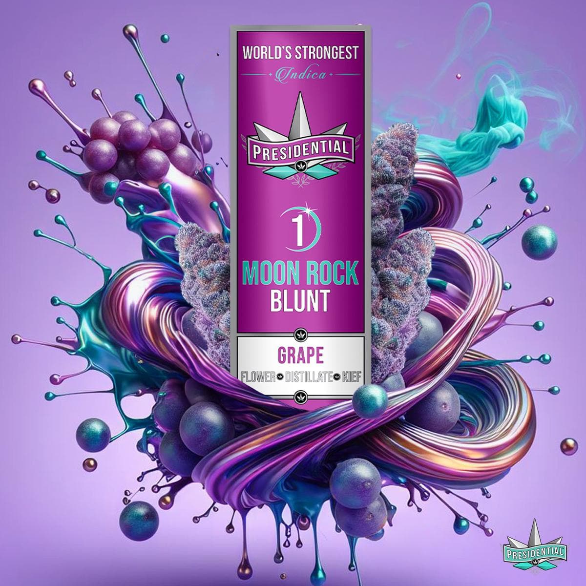 PRESIDENTIAL Presidential Moon Rock Blunt Grape (I)