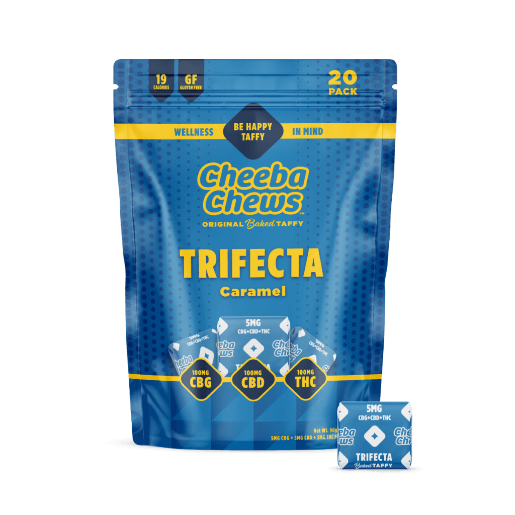 Cheeba Chews® Trifecta Caramel | Taffy | 20pk