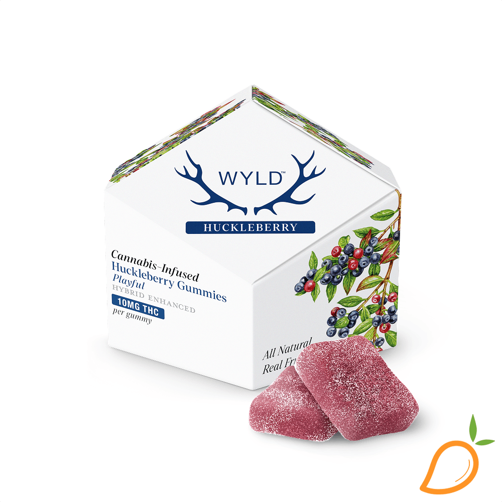 Wyld 100mg Huckleberry Gummies WYLD