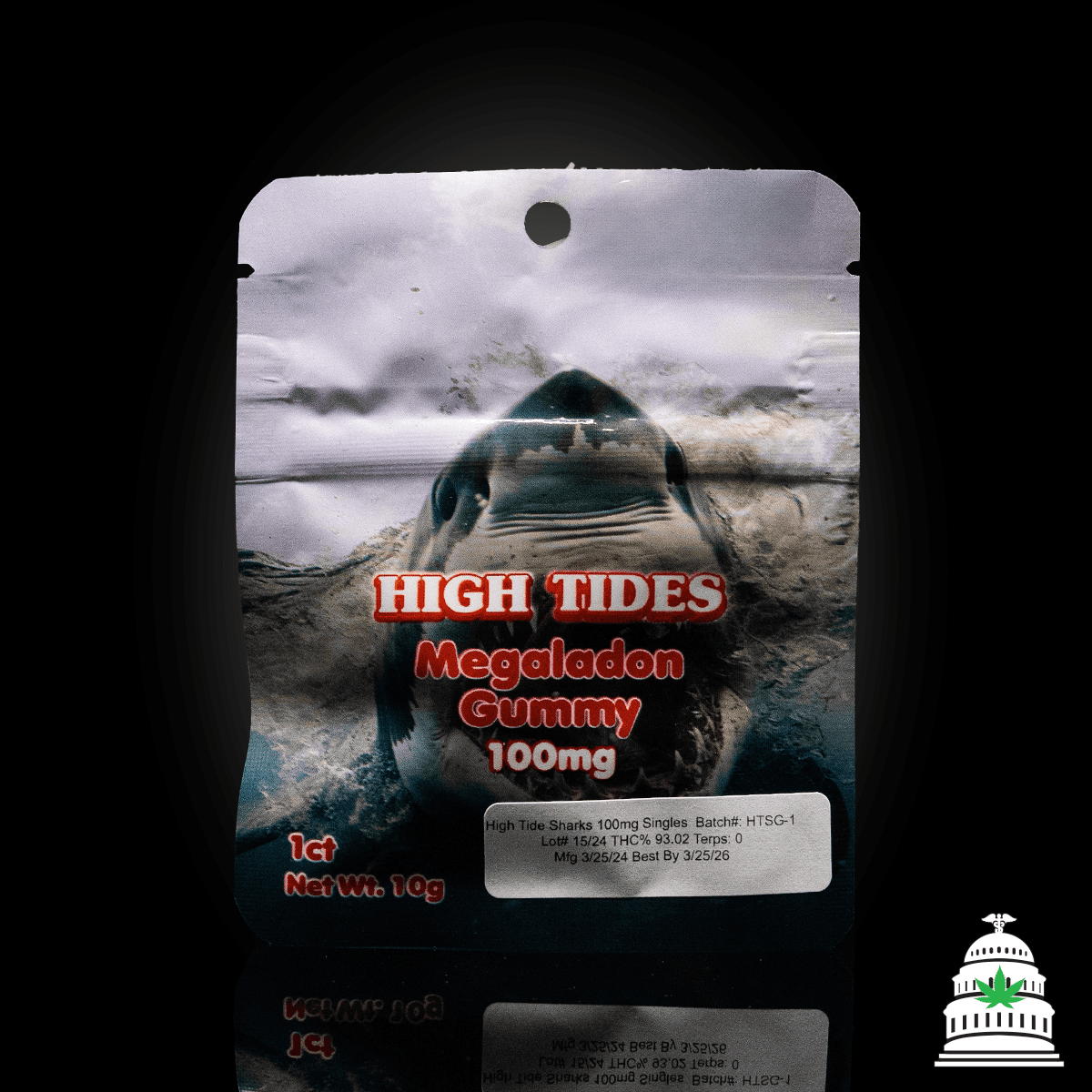 High Tide Sharks - High Tide 100mg Singles