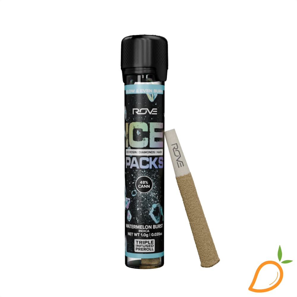 ROVE 1g Watermelon Burst Infused Preroll Ice Pack Rove