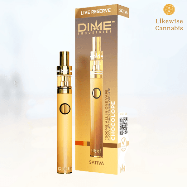 Dime Industries 1g Banana Mac Live Resin Disposable Vape Dime Industries