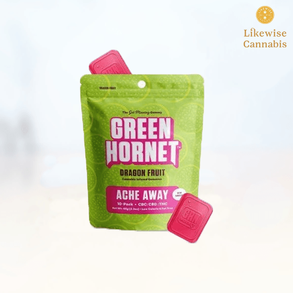 Green Hornet ACHE AWAY 2:1:1 THC/CBC/CBD GUMMIES