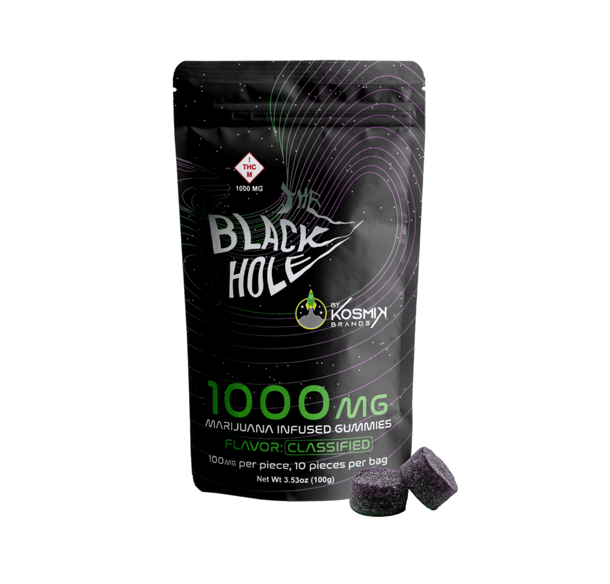 Kosmik Brands Blackhole Nano Tropical Punch Gummies