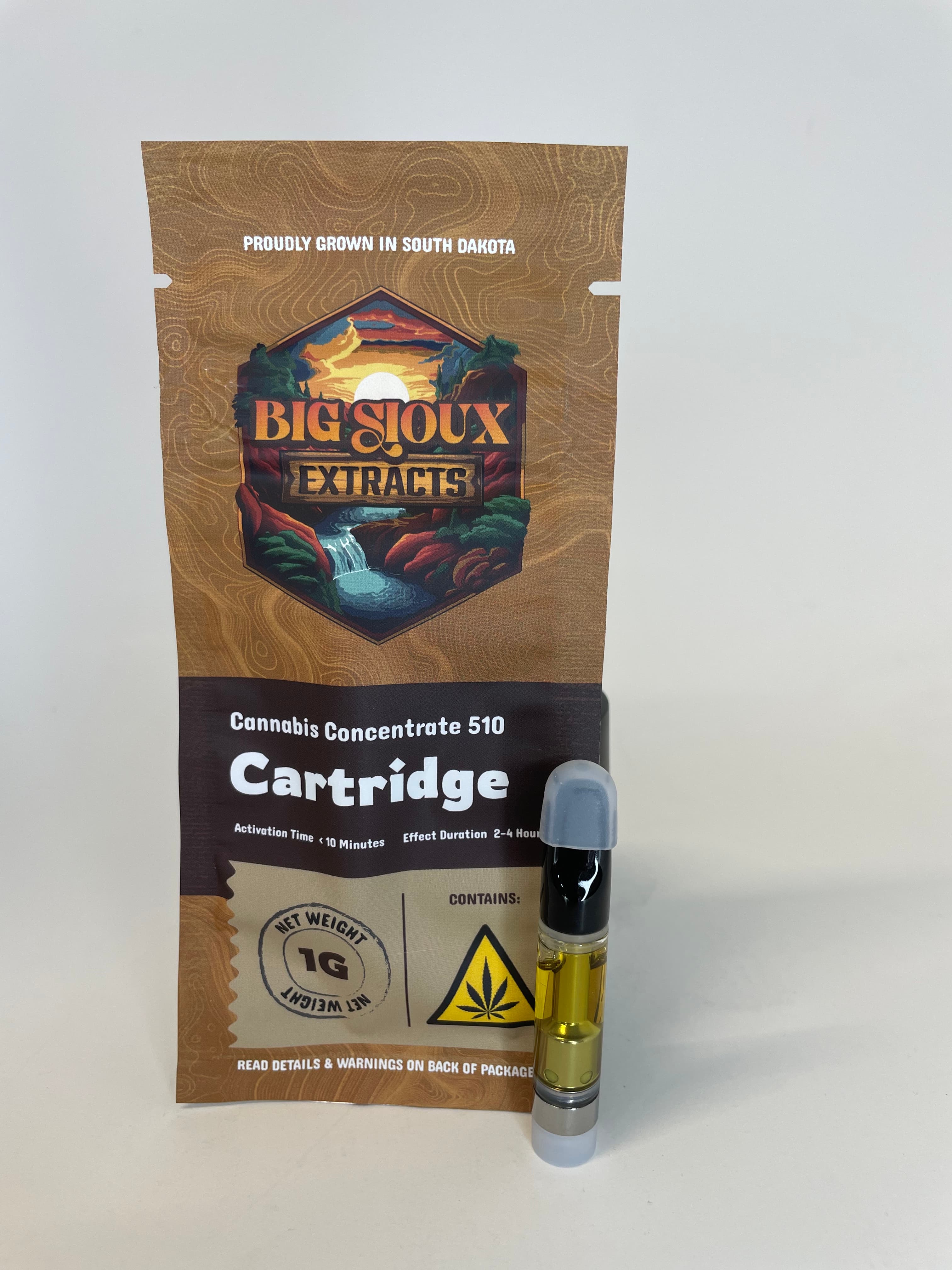 Big Sioux Extracts Unflavored - Distillate - Disposable