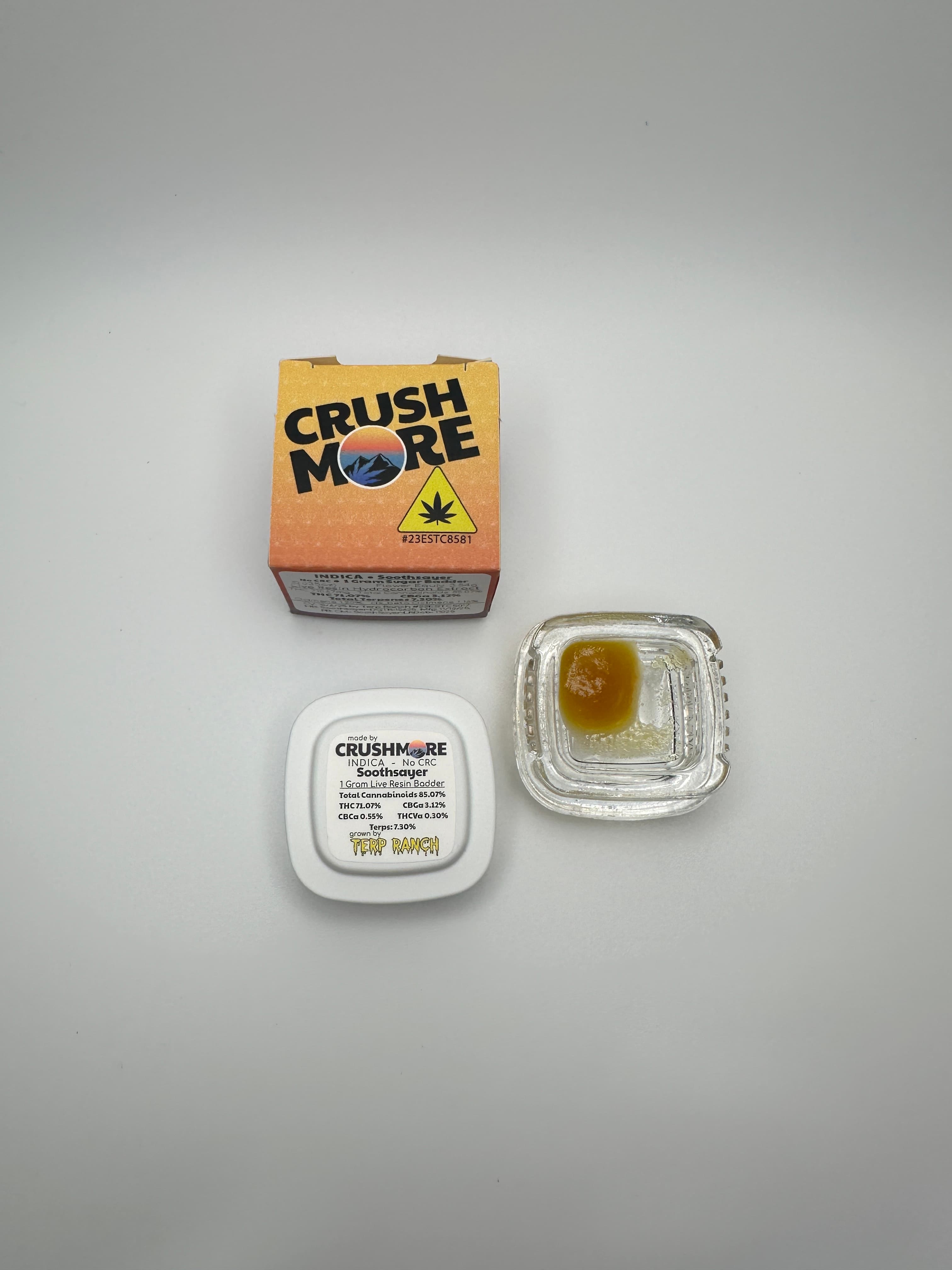 Crushmore Soothsayer - 1g Live Resin Badder