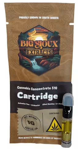 Big Sioux Extracts Big Sioux Extracts Peach Crescendo - Distillate 510 Cart 1g