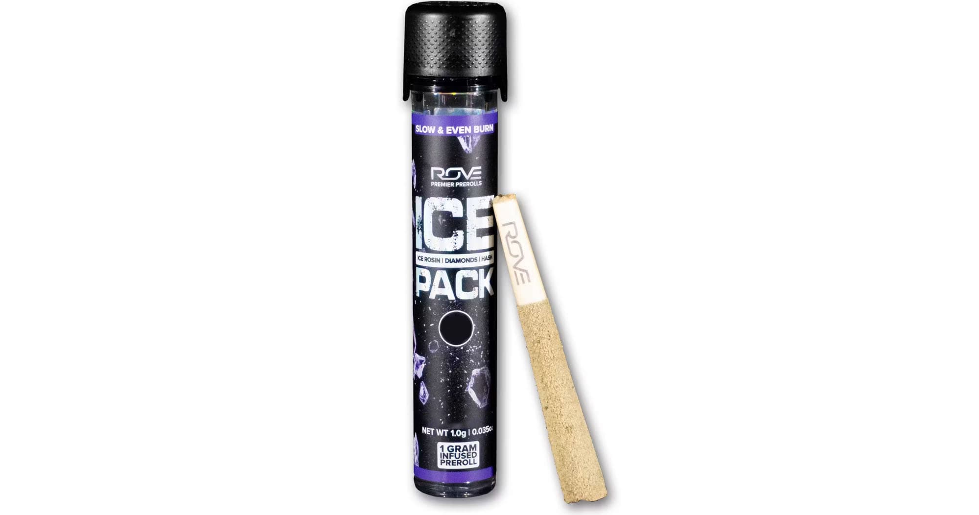 ROVE Infused Preroll - Ice Pack - Purple Trainwreck