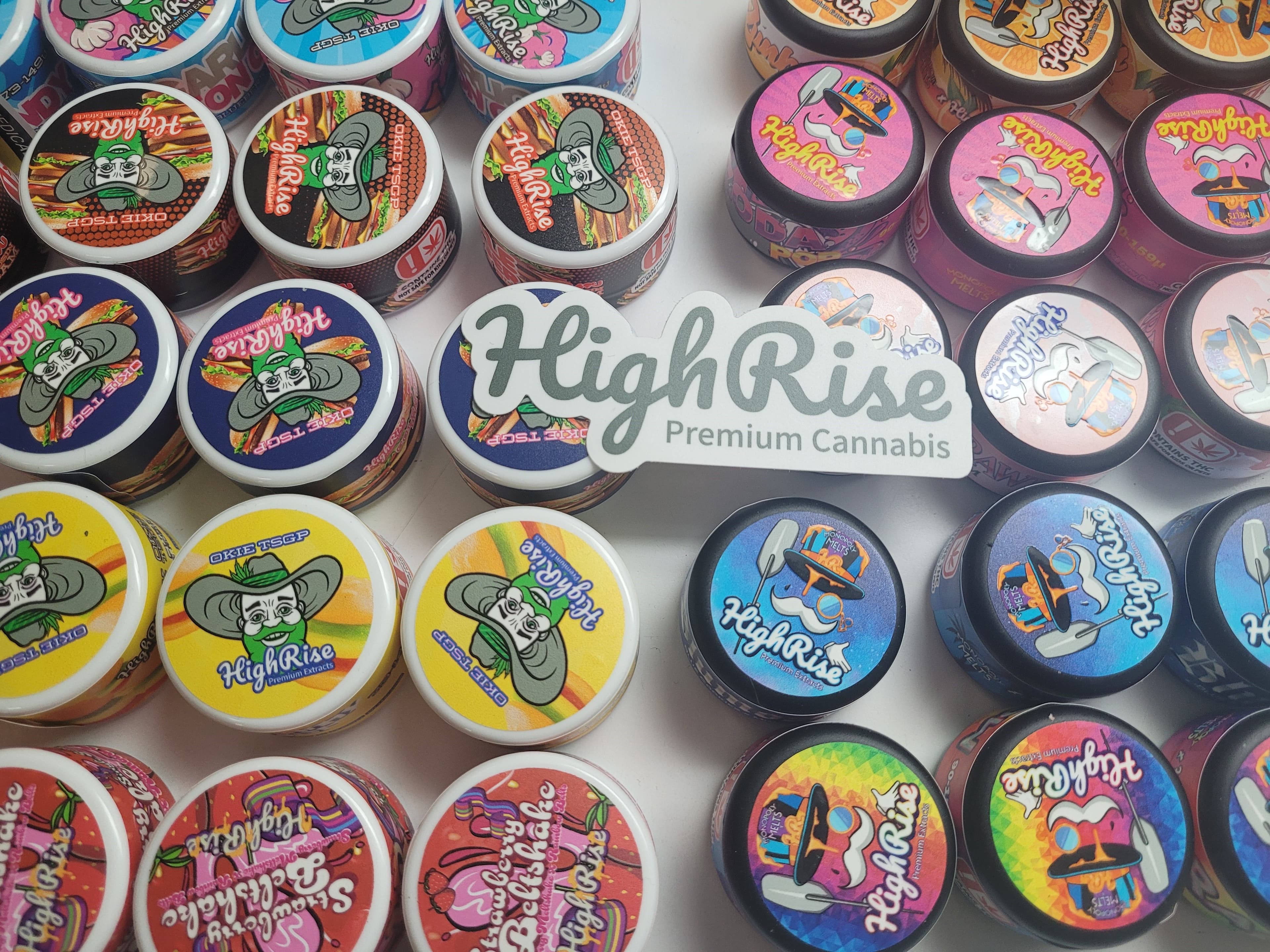 High Rise Extracts - Solventless Live Rosin - Strawberry Belt Shake