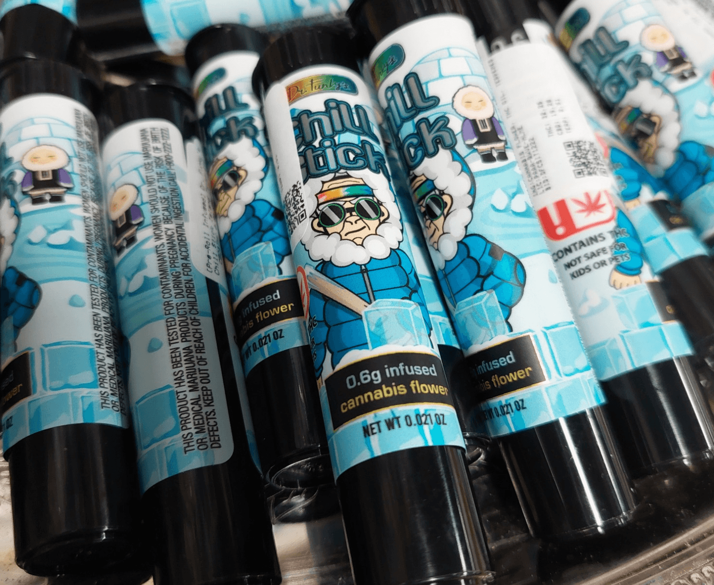 DR FUNKY'S PRE ROLL DF LIMEWIRE CHILL STICK INFUSED